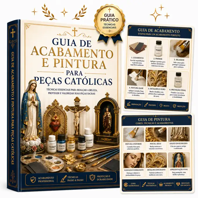Guía de Acabado y Pintura para Piezas Católicas